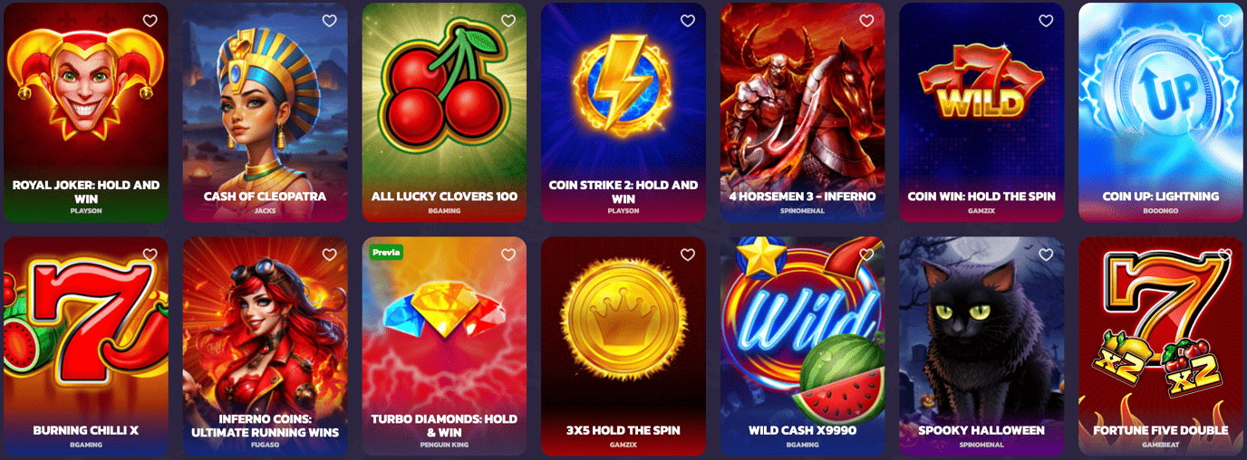 Slots Vincispin Casino